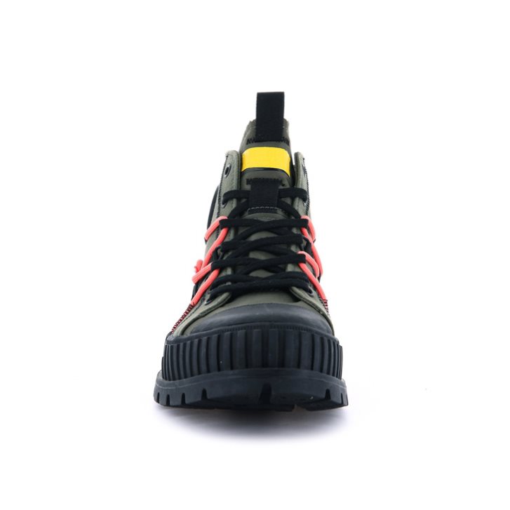 Palladium Pallashock Re-craft Stiefel Damen Olivgrün | CH-8YDB4