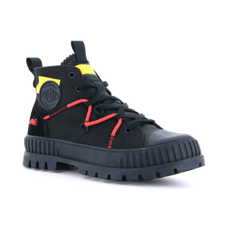Palladium Pallashock Re-craft Stiefel Herren Schwarz | CH-4NOD6