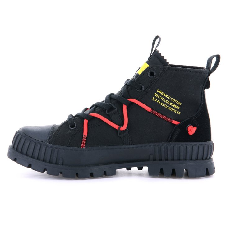 Palladium Pallashock Re-craft Stiefel Herren Schwarz | CH-4NOD6