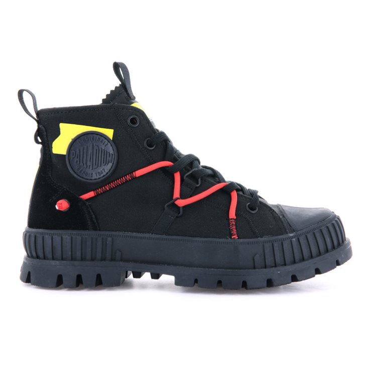 Palladium Pallashock Re-craft Stiefel Herren Schwarz | CH-4NOD6