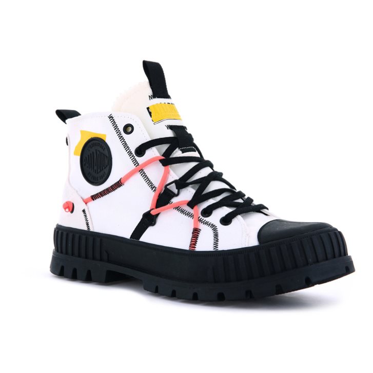 Palladium Pallashock Re-craft Stiefel Herren Weiß | CH-9KFM3
