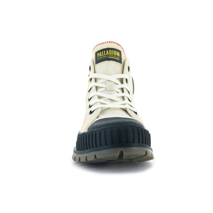 Palladium Pallashock Supply Hi Stiefel Damen Weiß | CH-1NMH7