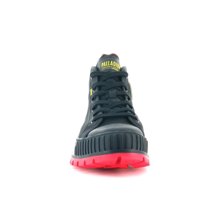 Palladium Pallashock Supply Hi Stiefel Damen Schwarz | CH-9EQT7