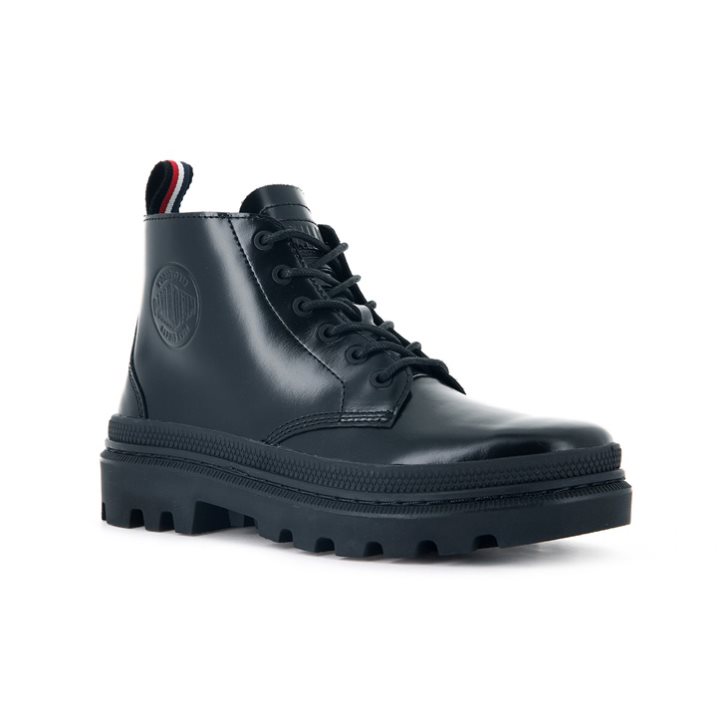 Palladium Pallatrooper Hi-1 Stiefel Herren Schwarz | CH-6FZU9