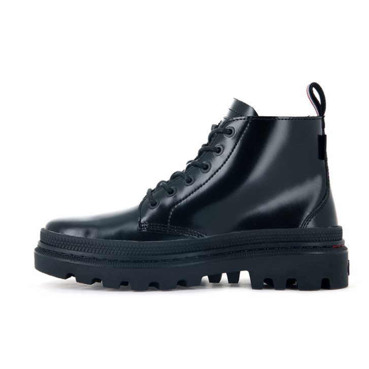 Palladium Pallatrooper Hi-1 Stiefel Herren Schwarz | CH-6FZU9