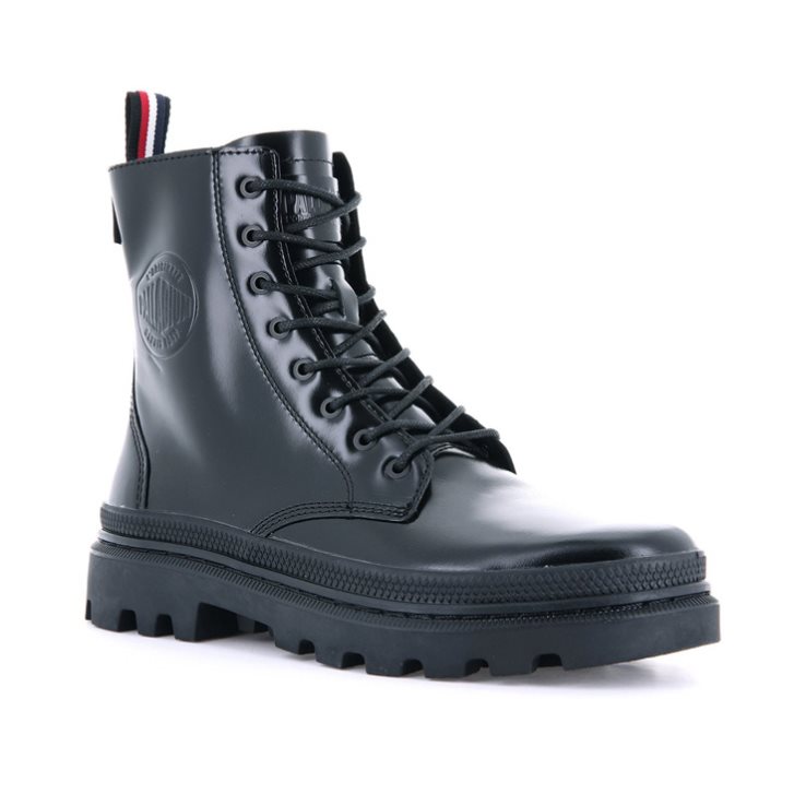 Palladium Pallatrooper Off-1 Stiefel Herren Schwarz | CH-8IHU4