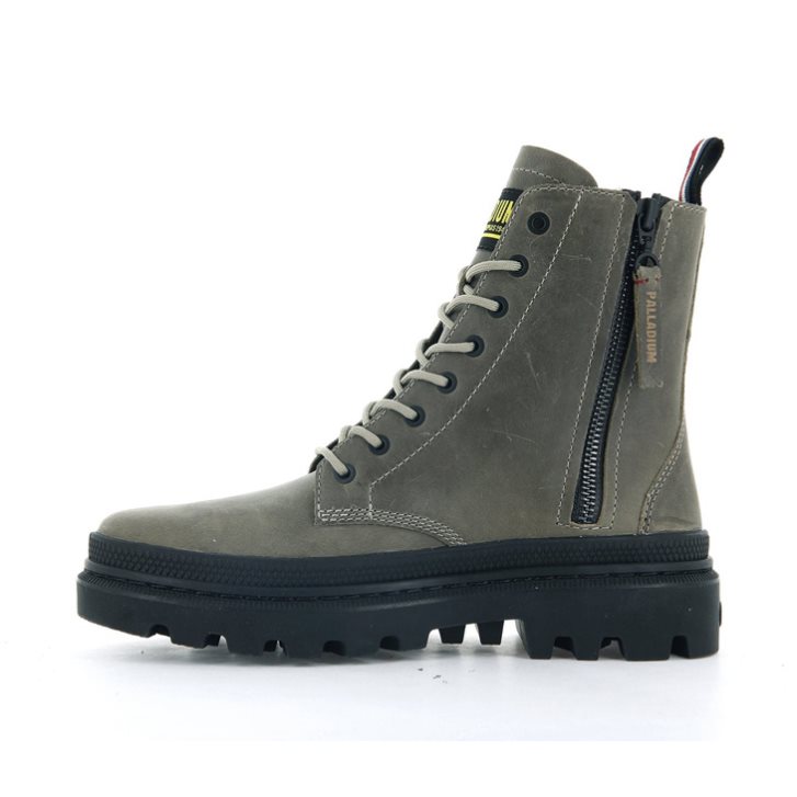 Palladium Pallatrooper Off-3 Stiefel Herren Olivgrün | CH-5WXL8