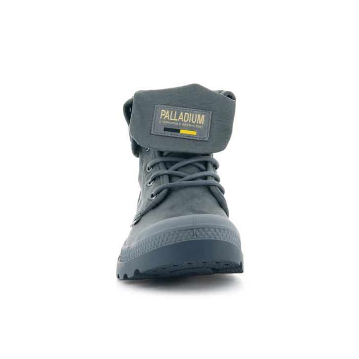 Palladium Pampa Baggy WAX Stiefel Damen Dunkelgrau | CH-4CVO8
