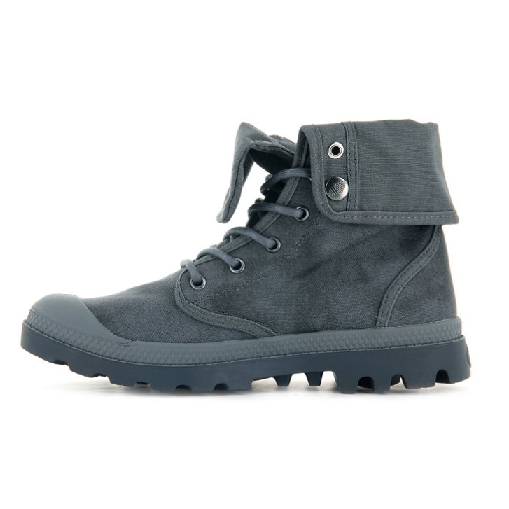 Palladium Pampa Baggy WAX Stiefel Damen Dunkelgrau | CH-4CVO8