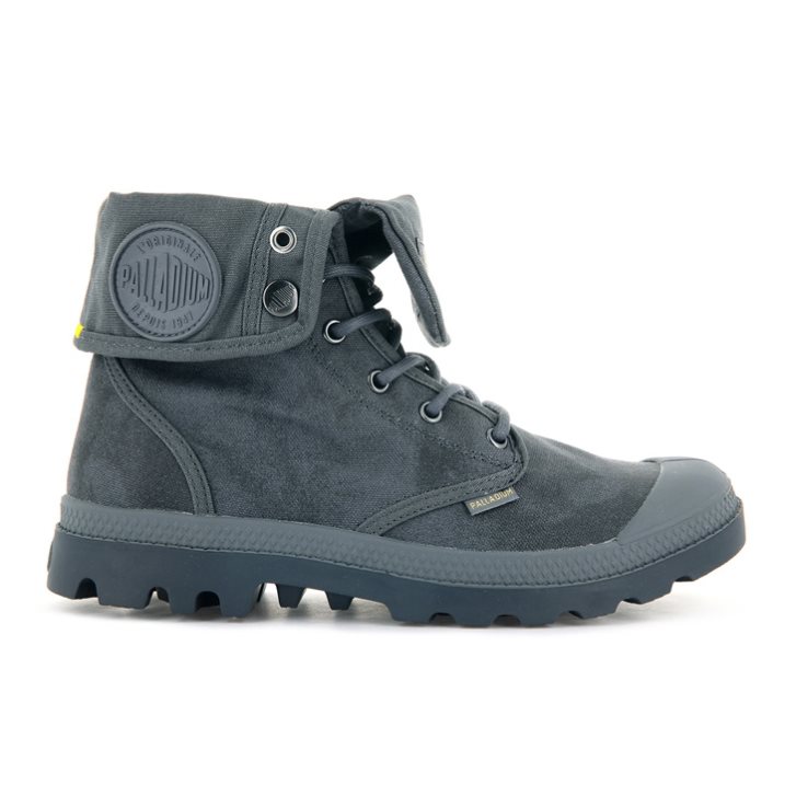 Palladium Pampa Baggy WAX Stiefel Damen Dunkelgrau | CH-4CVO8