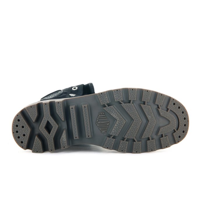 Palladium Pampa Baggy WAX Stiefel Damen Schwarz | CH-9YLB6