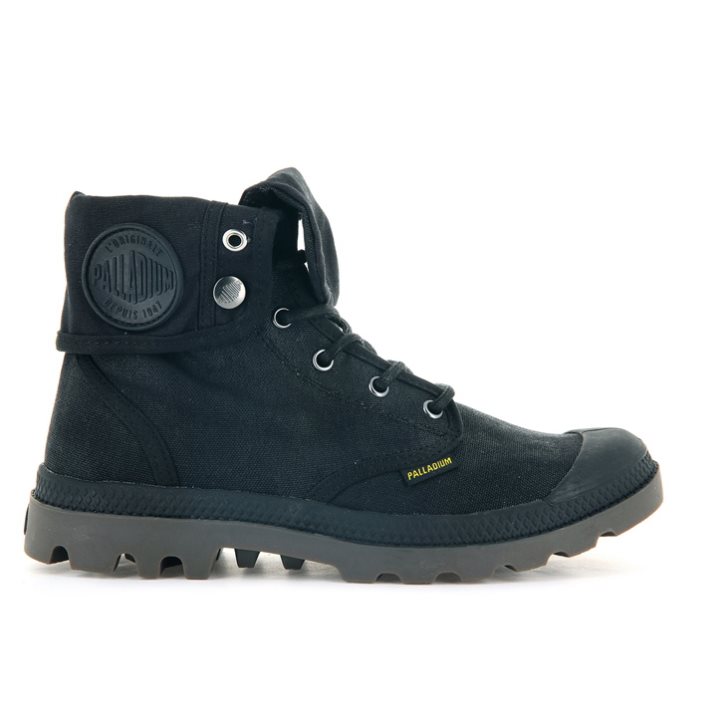 Palladium Pampa Baggy WAX Stiefel Damen Schwarz | CH-9YLB6