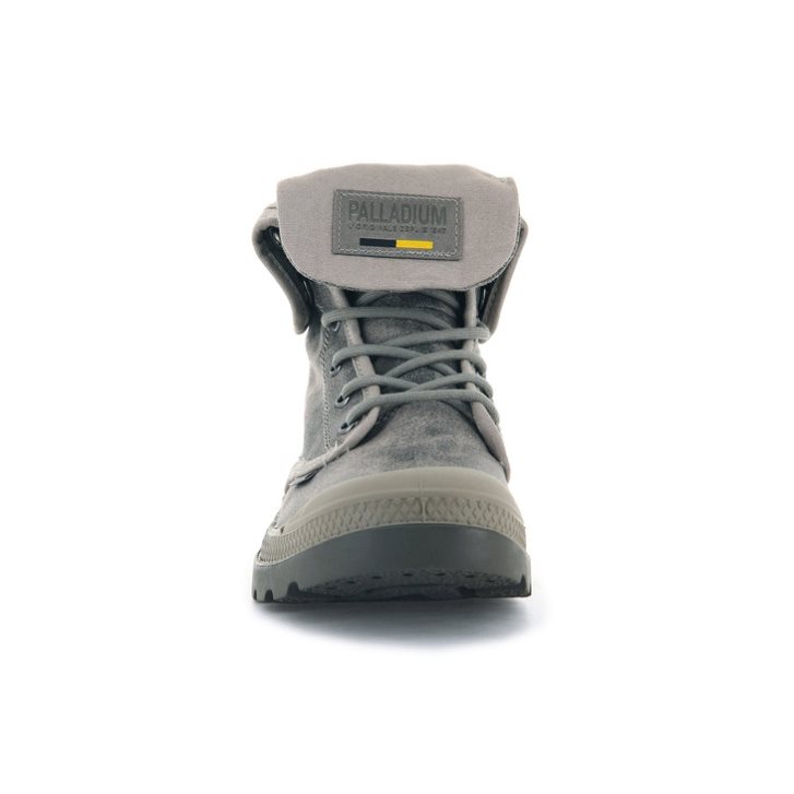 Palladium Pampa Baggy WAX Stiefel Herren Grau | CH-0CRT6