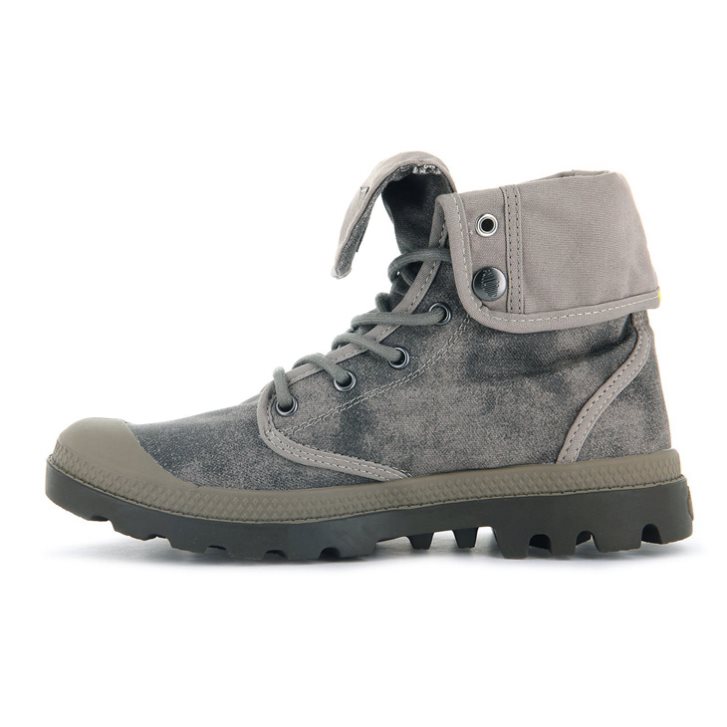 Palladium Pampa Baggy WAX Stiefel Herren Grau | CH-0CRT6