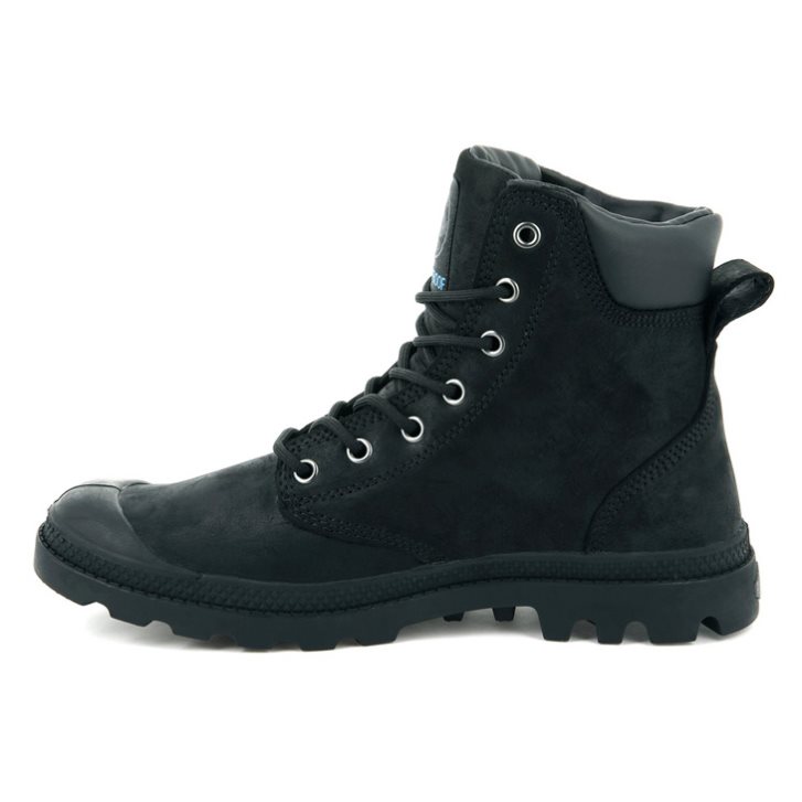 Palladium Pampa Cuff WP LUX Stiefel Damen Schwarz | CH-0NZO3