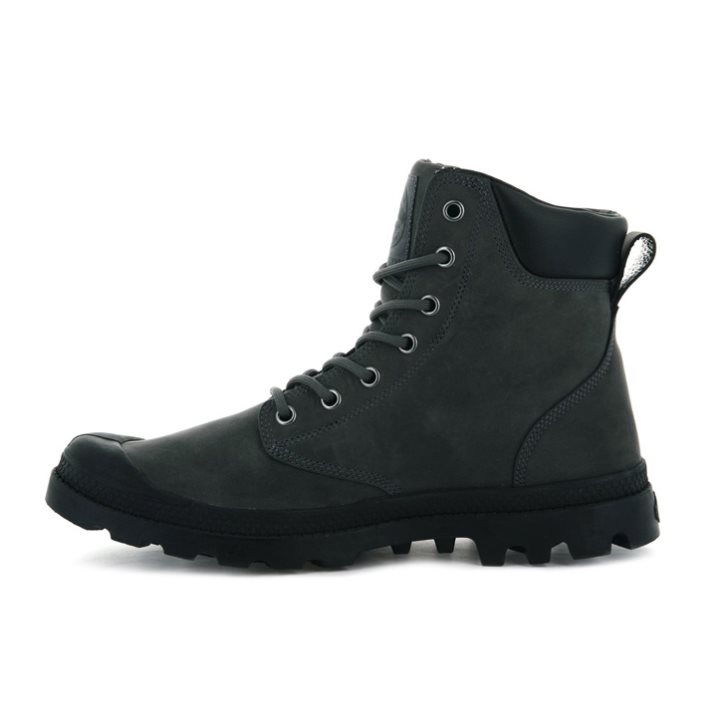 Palladium Pampa Cuff WP LUX Stiefel Herren Schwarz | CH-5NHX6