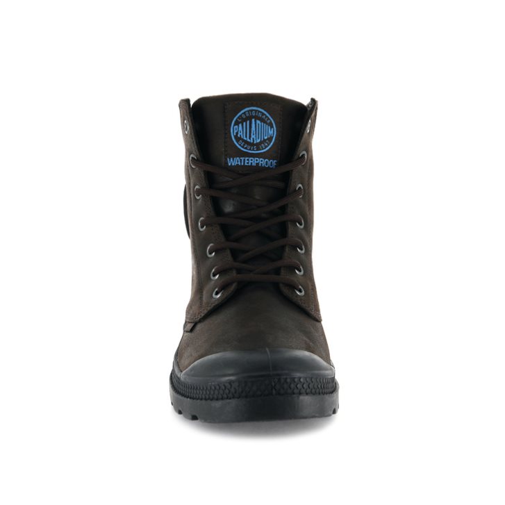 Palladium Pampa Cuff WP LUX Stiefel Herren Schokolade | CH-6TIV4