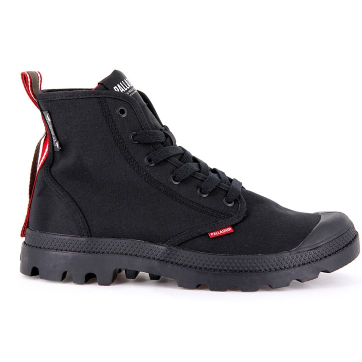 Palladium Pampa Dare 2 Survive Stiefel Damen Schwarz | CH-4CHO8