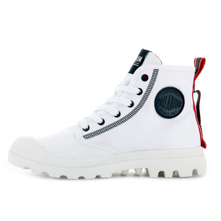 Palladium Pampa Dare 2 Survive Stiefel Damen Weiß | CH-6MSA4