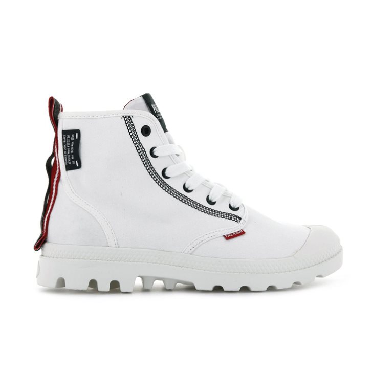 Palladium Pampa Dare 2 Survive Stiefel Damen Weiß | CH-6MSA4