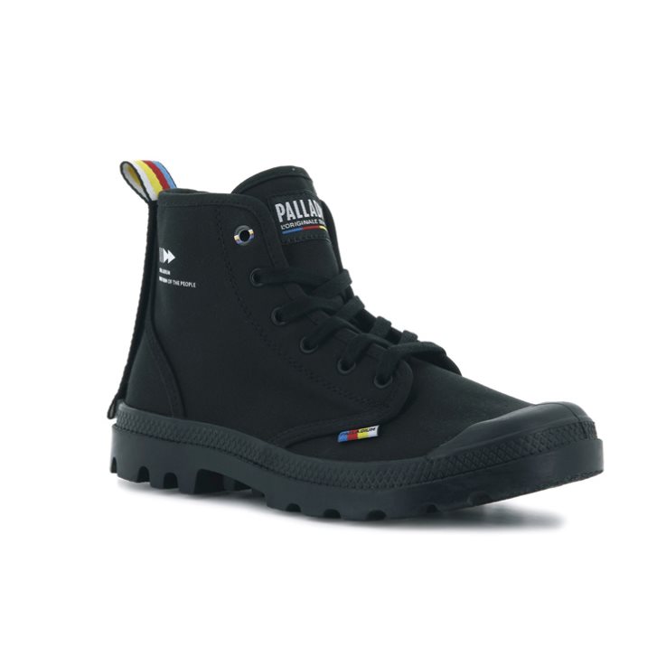 Palladium Pampa Dare Exchange Stiefel Damen Schwarz | CH-1NOL2