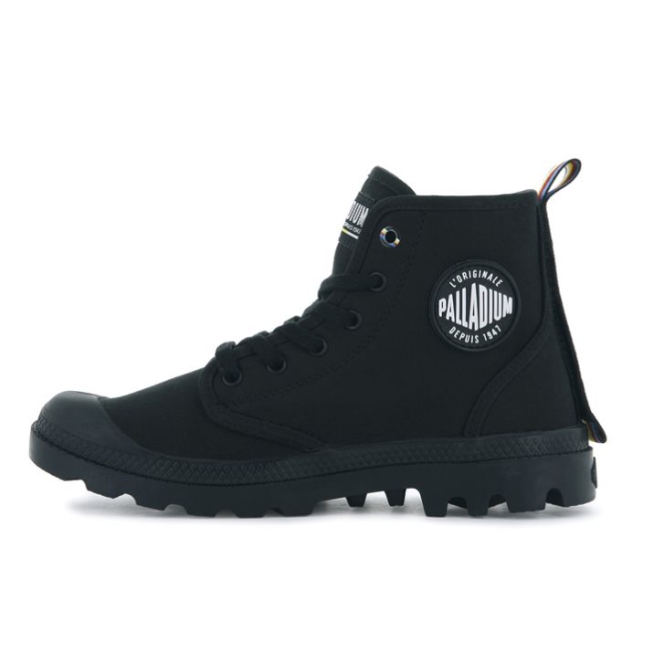 Palladium Pampa Dare Exchange Stiefel Damen Schwarz | CH-1NOL2
