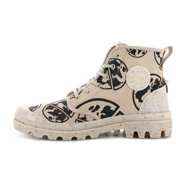 Palladium Pampa Eco-versary 75th Stiefel Herren Khaki | CH-2ENR3