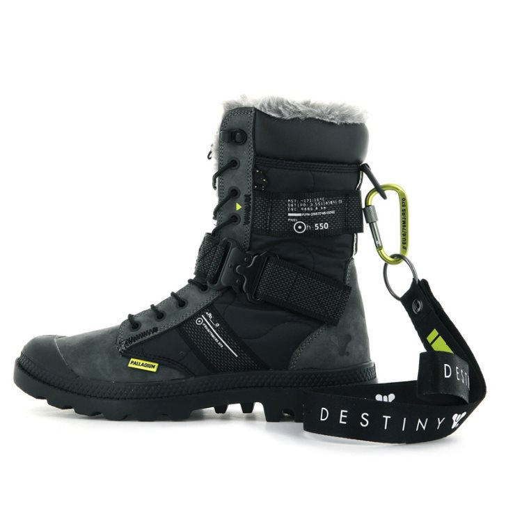 Palladium Pampa Europa Tactical Stiefel Herren Schwarz | CH-9QAP7