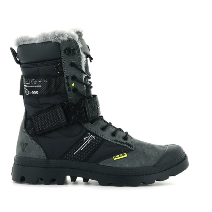 Palladium Pampa Europa Tactical Stiefel Herren Schwarz | CH-9QAP7
