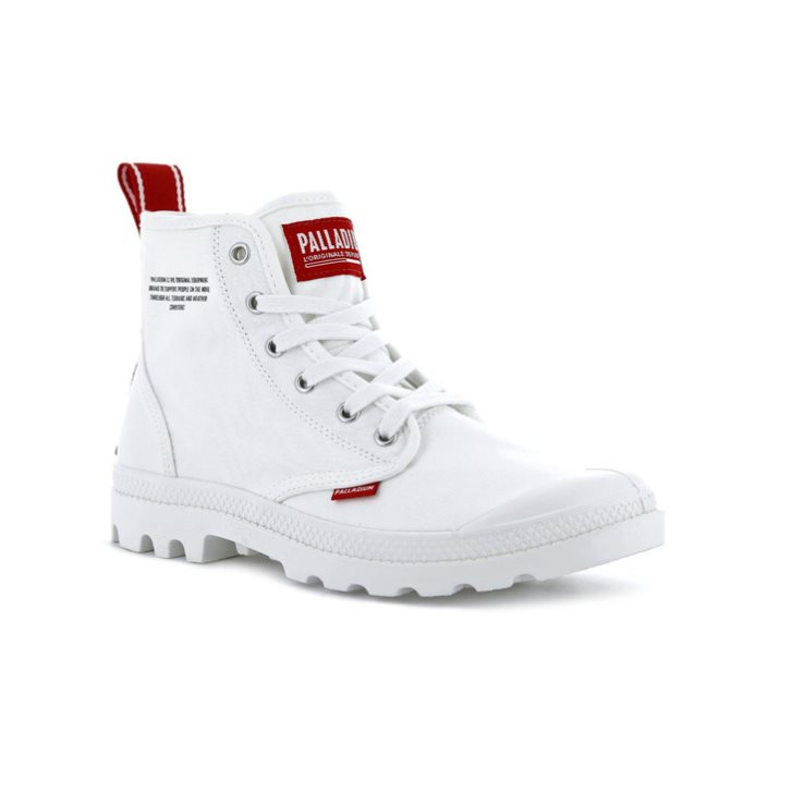 Palladium Pampa Hi Dare Stiefel Damen Weiß | CH-3HTE8