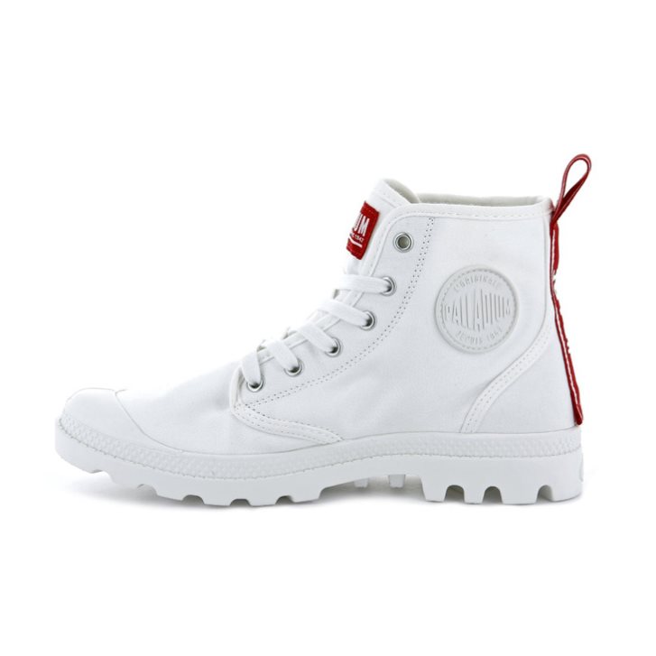 Palladium Pampa Hi Dare Stiefel Damen Weiß | CH-3HTE8