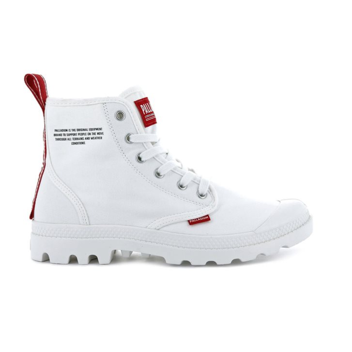 Palladium Pampa Hi Dare Stiefel Damen Weiß | CH-3HTE8