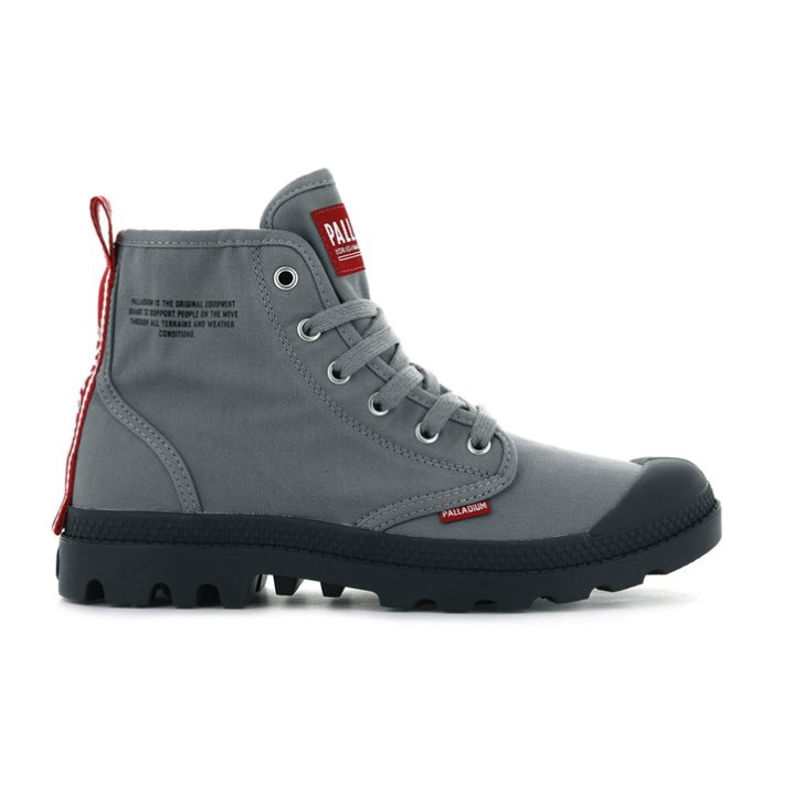 Palladium Pampa Hi Dare Stiefel Herren Grau | CH-6GME7