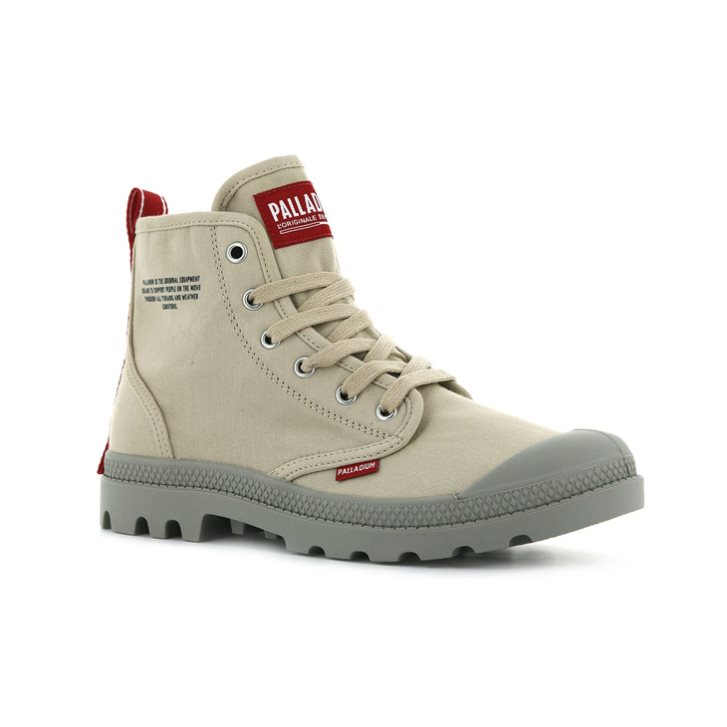 Palladium Pampa Hi Dare Stiefel Herren Hellgrün | CH-6VPT7