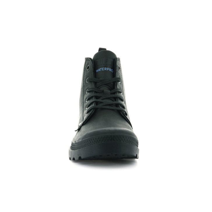 Palladium Pampa Hi Ess Leather WP+ Stiefel Herren Schwarz | CH-2RLH1