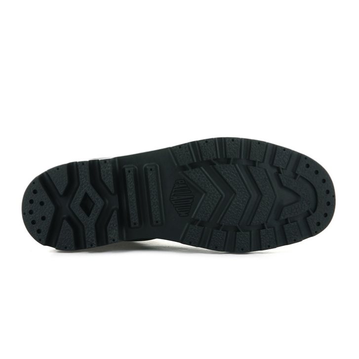 Palladium Pampa Hi Ess Leather WP+ Stiefel Damen Schwarz | CH-9JHU8