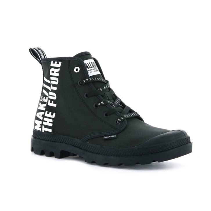 Palladium Pampa Hi Future Stiefel Damen Schwarz | CH-0DVO1
