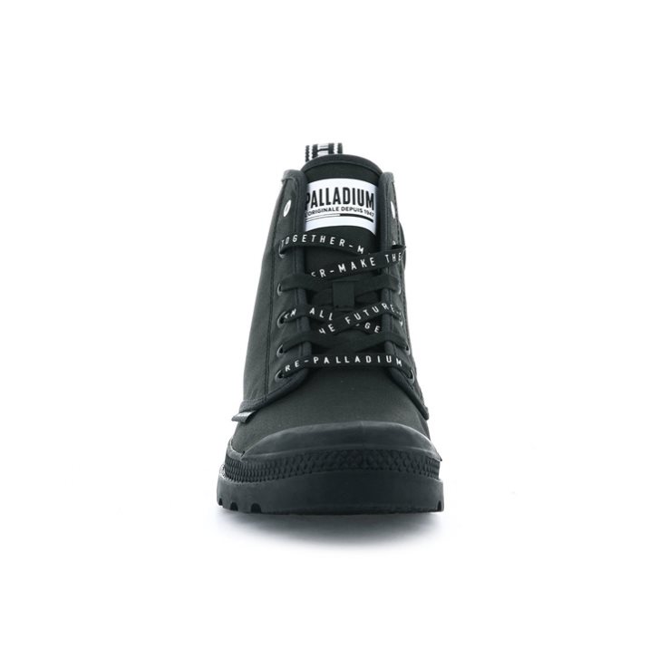 Palladium Pampa Hi Future Stiefel Damen Schwarz | CH-0DVO1