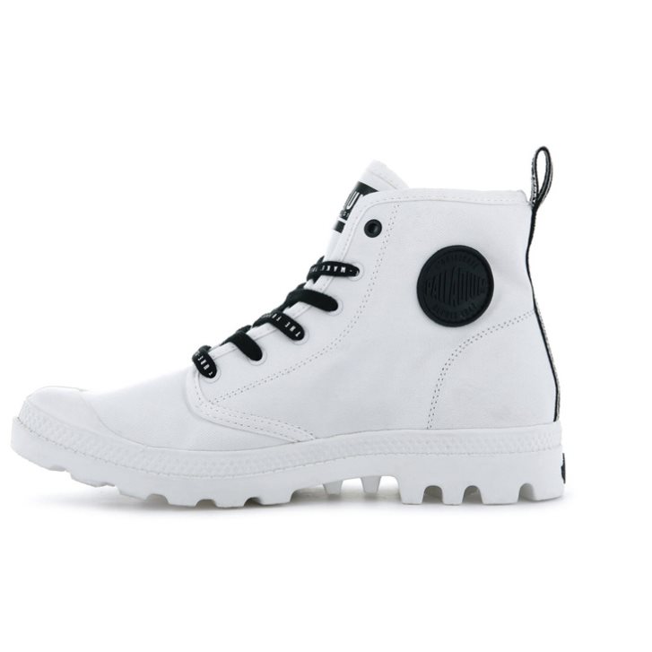 Palladium Pampa Hi Future Stiefel Damen Weiß | CH-6EZF3