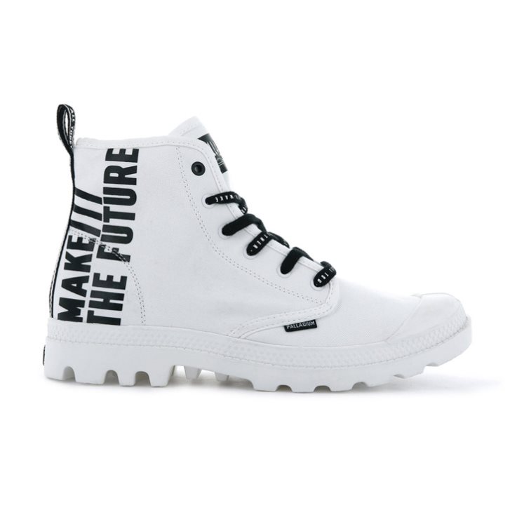 Palladium Pampa Hi Future Stiefel Damen Weiß | CH-6EZF3