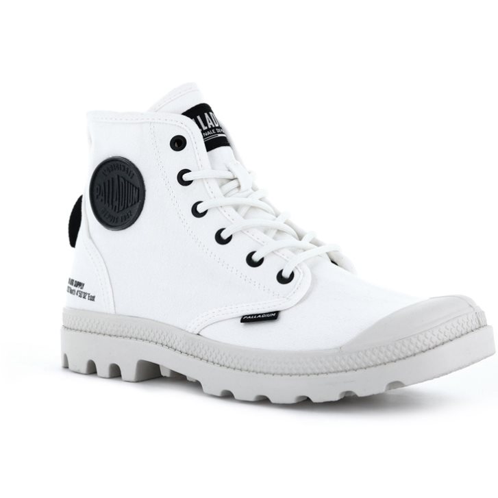 Palladium Pampa Hi Htg Supply Stiefel Damen Weiß | CH-7EHC4