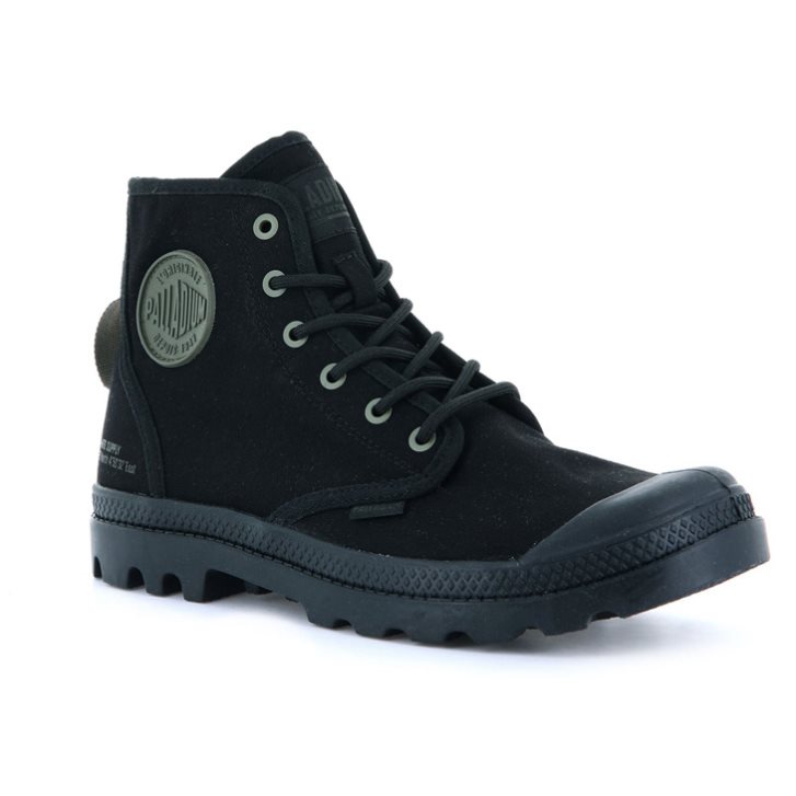 Palladium Pampa Hi Htg Supply Stiefel Herren Schwarz | CH-4YZW2