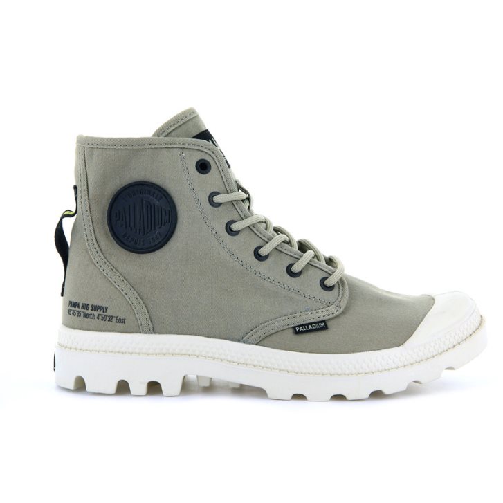 Palladium Pampa Hi Htg Supply Stiefel Herren Grün | CH-8MFC1