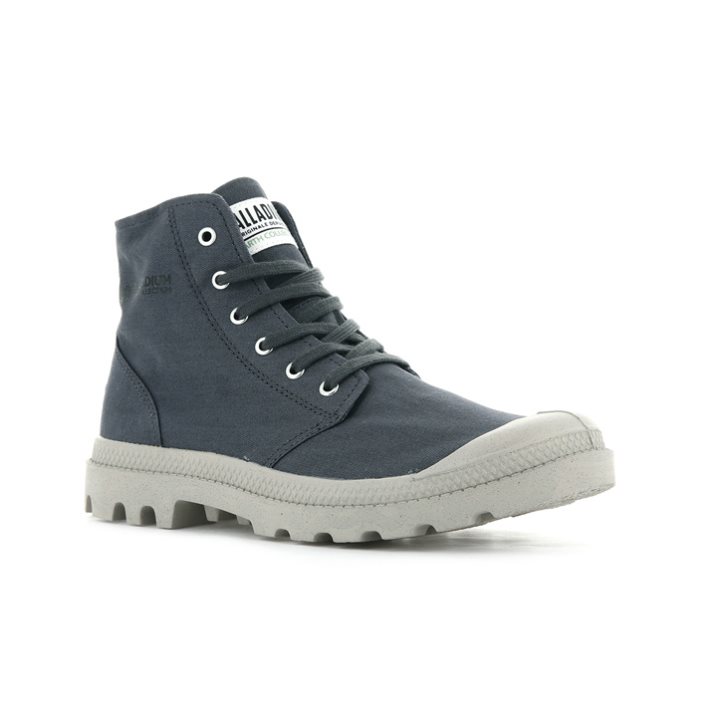 Palladium Pampa Hi Organic II Stiefel Herren Navy | CH-4HUN1