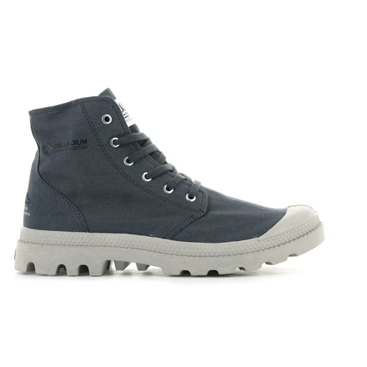 Palladium Pampa Hi Organic II Stiefel Herren Navy | CH-4HUN1