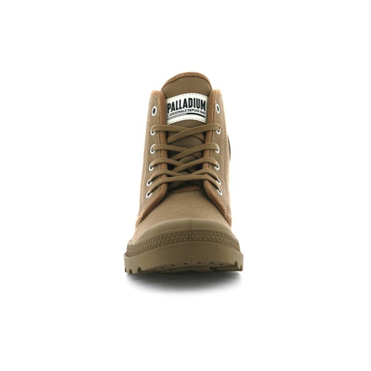 Palladium Pampa Hi Originale High Tops Sneaker Damen Braun | CH-0SUN2