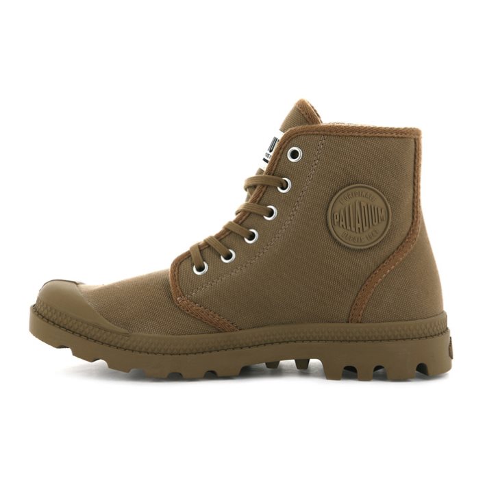 Palladium Pampa Hi Originale High Tops Sneaker Damen Braun | CH-0SUN2