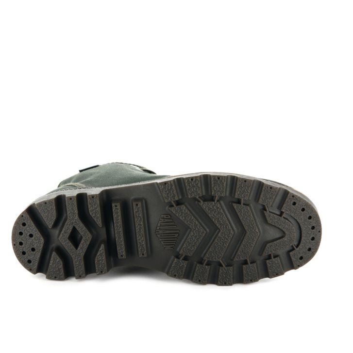 Palladium Pampa Hi Originale High Tops Sneaker Damen Olivgrün | CH-3GBE5