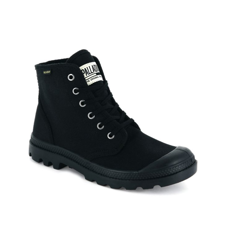 Palladium Pampa Hi Originale High Tops Sneaker Damen Schwarz | CH-5YNH9