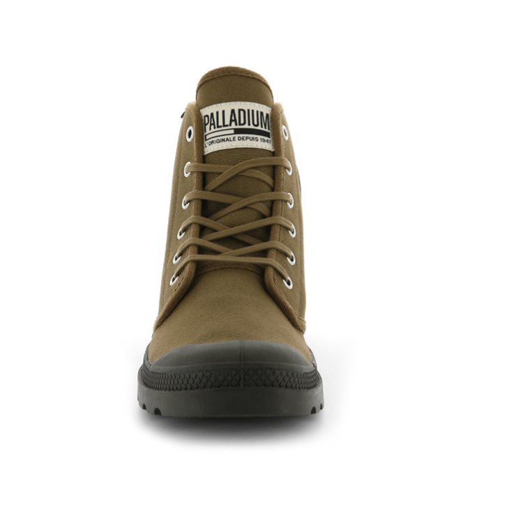 Palladium Pampa Hi Originale High Tops Sneaker Damen Braun | CH-8QKS4